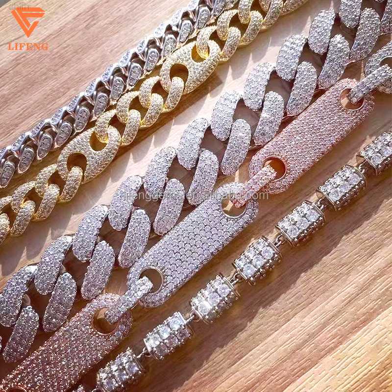 Thick Rapper Chains 18mm Hip Hop Custom Chain 925 Silver Necklace Iced Out Moissanite Cuban Link Chain Men Chunky Miami Cuban
Thick Rapper Chains 18mm Hip Hop Custom Chain 925 Silver Necklace Iced Out Moissanite Cuban Link Chain Men Chunky Miami Cuban