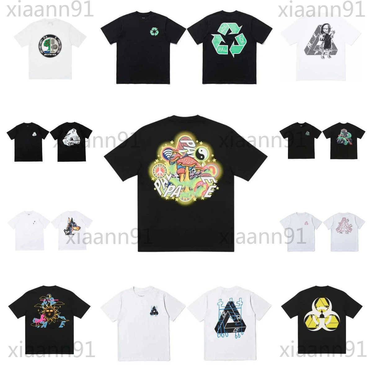 Designer Luxury fashion Classic Palaces Short Sleeves big P triangle graffiti print trendy T Shirt Mens And Womens couple Loose t shirt Summer Hip Hop High Street Tees
Designer Luxury fashion Classic Palaces Short Sleeves big P triangle graffiti print trendy T Shirt Mens And Womens couple Loose t shirt Summer Hip Hop High Street Tees