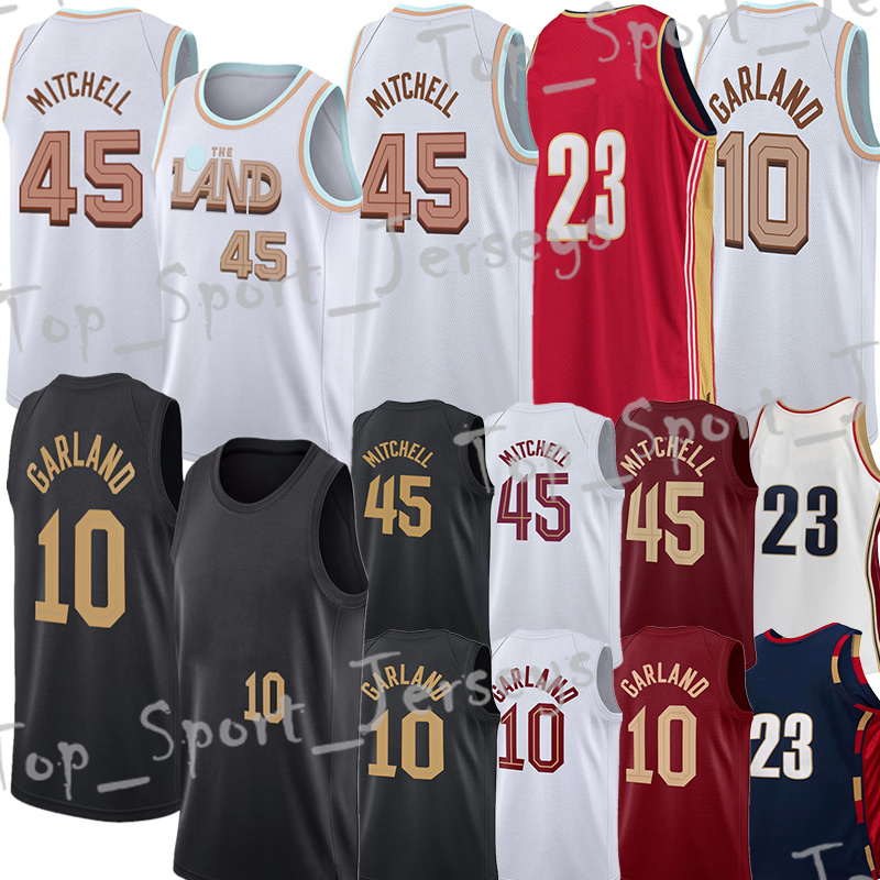 #10 Darius Garland Basketball Jersey Donovan 45 Mitchell Evan 4 Mobley City Vintage jerseys, Gray
#10 Darius Garland Basketball Jersey Donovan 45 Mitchell Evan 4 Mobley City Vintage jerseys, Gray