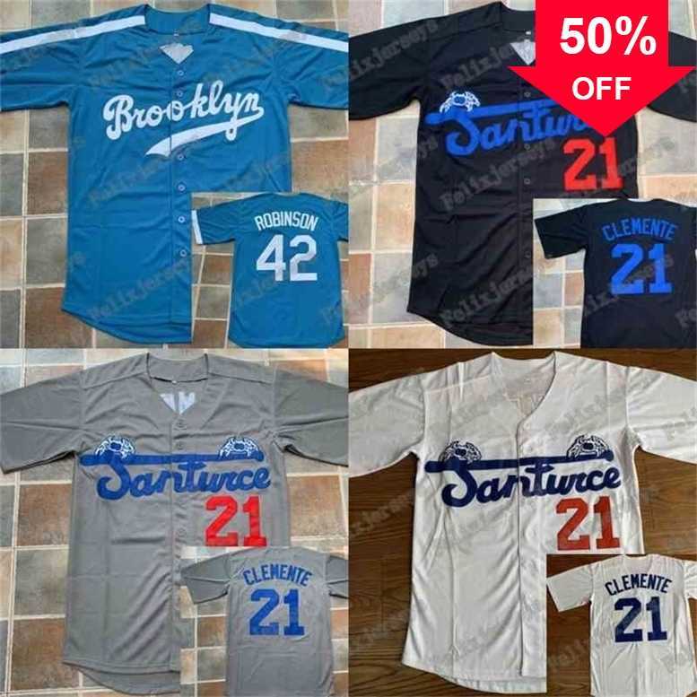 Xflsp GlaC202 21 Roberto Clemente Brooklyn 42 Jackie Robinson Baseball Jersey Double Stitched Name and Number Fast, 21 grey 
Xflsp GlaC202 21 Roberto Clemente Brooklyn 42 Jackie Robinson Baseball Jersey Double Stitched Name and Number Fast, 21 grey