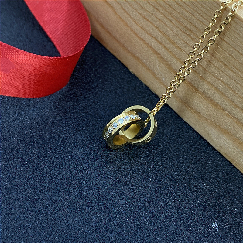 luxury jewelry heart necklace mens necklace diamond necklace Luxury Fashion Necklace Designer Jewelry silver double ring diamond pendant Classic fancy dress gift
luxury jewelry heart necklace mens necklace diamond necklace Luxury Fashion Necklace Designer Jewelry silver double ring diamond pendant Classic fancy dress gift