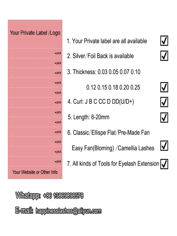 OEM Order Eyelash Extension Eye Lashes Soft Silk Mink Lash Individual Lashes Can do Your Private Label 100 Hand Made HPNESS3376806
OEM Order Eyelash Extension Eye Lashes Soft Silk Mink Lash Individual Lashes Can do Your Private Label 100 Hand Made HPNESS3376806