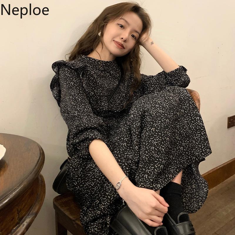 Dresses Korean Vintage Dress Women Clothes Fashion Floral Elegant Vestidos De Mujer Patchwork Ruffles Long Robe 2023 Summer Maxi Dresses, Black
Dresses Korean Vintage Dress Women Clothes Fashion Floral Elegant Vestidos De Mujer Patchwork Ruffles Long Robe 2023 Summer Maxi Dresses, Black