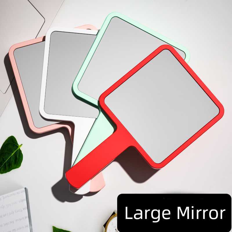 Makeup Tools Large Makeup Mirror Hand-held Makeup Mirror HD Large Square Cosmetic Mirror Hand Mirror with Handle Woman's Makeup Mirror J2306
Makeup Tools Large Makeup Mirror Hand-held Makeup Mirror HD Large Square Cosmetic Mirror Hand Mirror with Handle Woman's Makeup Mirror J2306