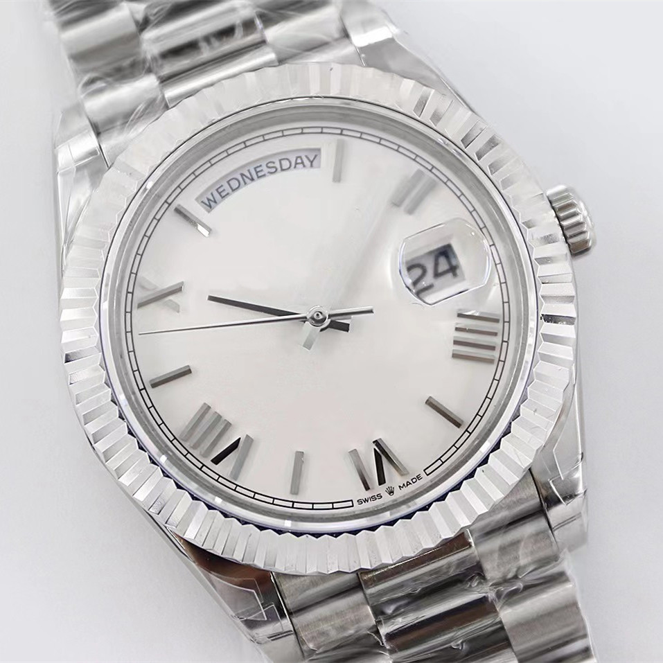 Men's Watch Datejust Roman Dail presidential AAA watches Day-Date 41mm Sapphire stainless steel Bezel Mechanical Automatic Mens Watches 2813 movement, Watermelon
Men's Watch Datejust Roman Dail presidential AAA watches Day-Date 41mm Sapphire stainless steel Bezel Mechanical Automatic Mens Watches 2813 movement, Watermelon