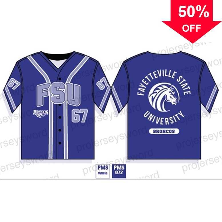 Xflsp GlaMit Mens Fayetteville State University Baseball Jersey Custom Any Name Number Stitched College Apparel Big & Tall, Blue
Xflsp GlaMit Mens Fayetteville State University Baseball Jersey Custom Any Name Number Stitched College Apparel Big & Tall, Blue