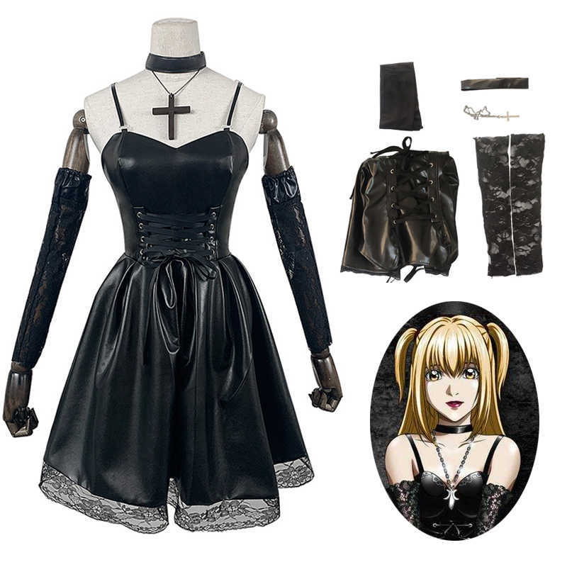 Anime Costumes Misa Amane Cosplay Come Death Note Cosplay Misa Amane Imitation Leather Sexy Dress Uniform Outfit Misa Amane Come Z0602
Anime Costumes Misa Amane Cosplay Come Death Note Cosplay Misa Amane Imitation Leather Sexy Dress Uniform Outfit Misa Amane Come Z0602