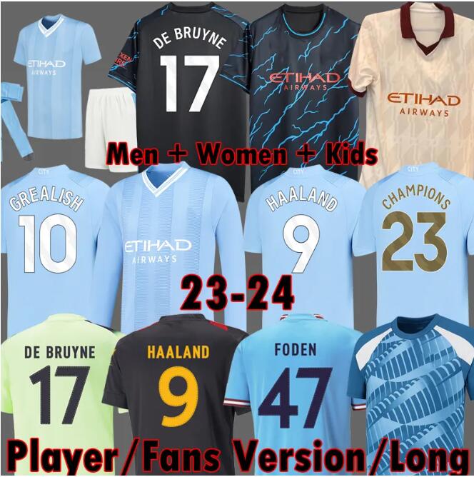 2023 Champions 2024 FODEN DE BRUYNE HAALAND Blue Moon Soccer Jerseys GREALISH MAHREZ MAN cities pre match football shirt BERNARDO Equipment 23 24 kit Kids CITY shirts, 18
2023 Champions 2024 FODEN DE BRUYNE HAALAND Blue Moon Soccer Jerseys GREALISH MAHREZ MAN cities pre match football shirt BERNARDO Equipment 23 24 kit Kids CITY shirts, 18