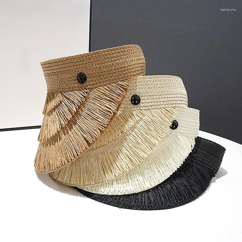 Wide Brim Hats Spring And Summer Fashion Sunshade Hat Straw Women's Tassel Design Open Top Outdoor Sun, Khaki
Wide Brim Hats Spring And Summer Fashion Sunshade Hat Straw Women's Tassel Design Open Top Outdoor Sun, Khaki