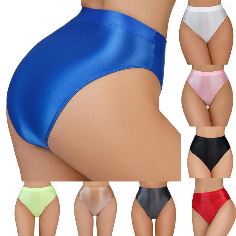 Women's Panties Womens Ultra-thin Briefs Thongs Shiny Satin High-Waisted Glossy Silky Female Oily Transparent Underwear Lingerie, Red
Women's Panties Womens Ultra-thin Briefs Thongs Shiny Satin High-Waisted Glossy Silky Female Oily Transparent Underwear Lingerie, Red