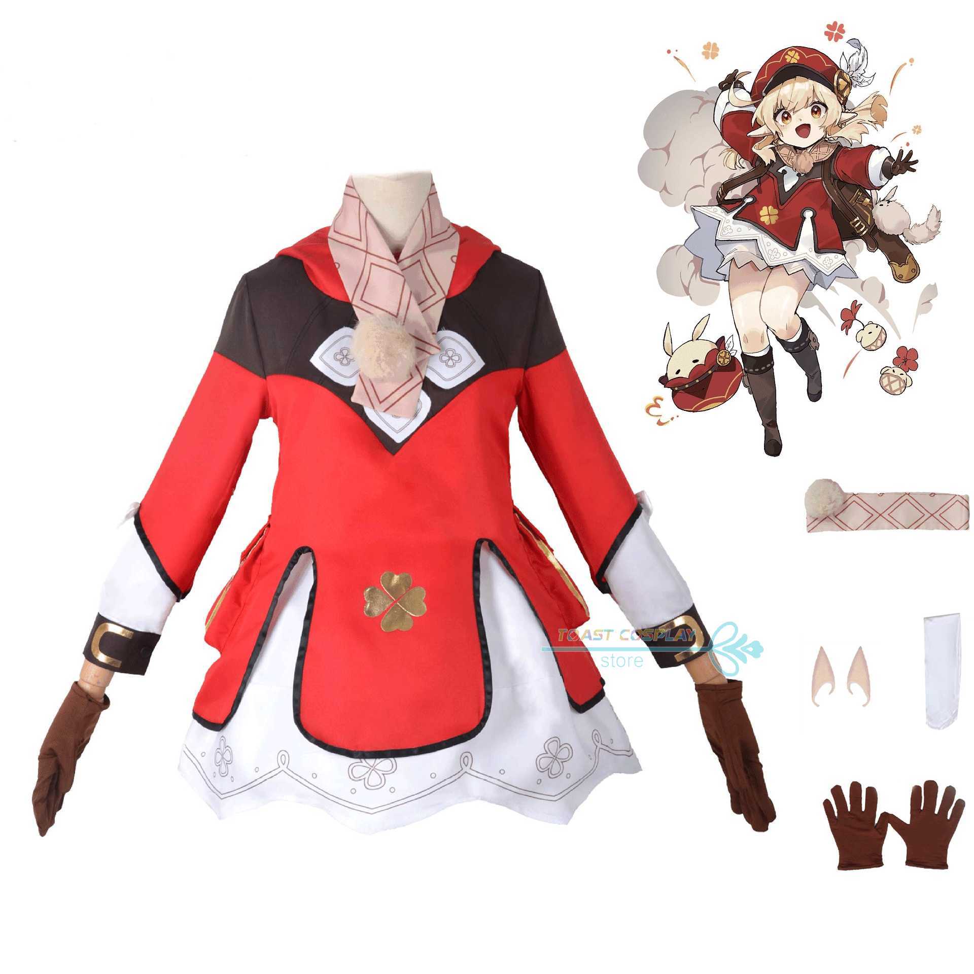 Anime Costumes Genshin Impact Cosplay Klee Cosplay Come Backpack Wigs Shoes Loli Party Outfit Uniform Christmas Halloween Endearing Z0602
Anime Costumes Genshin Impact Cosplay Klee Cosplay Come Backpack Wigs Shoes Loli Party Outfit Uniform Christmas Halloween Endearing Z0602