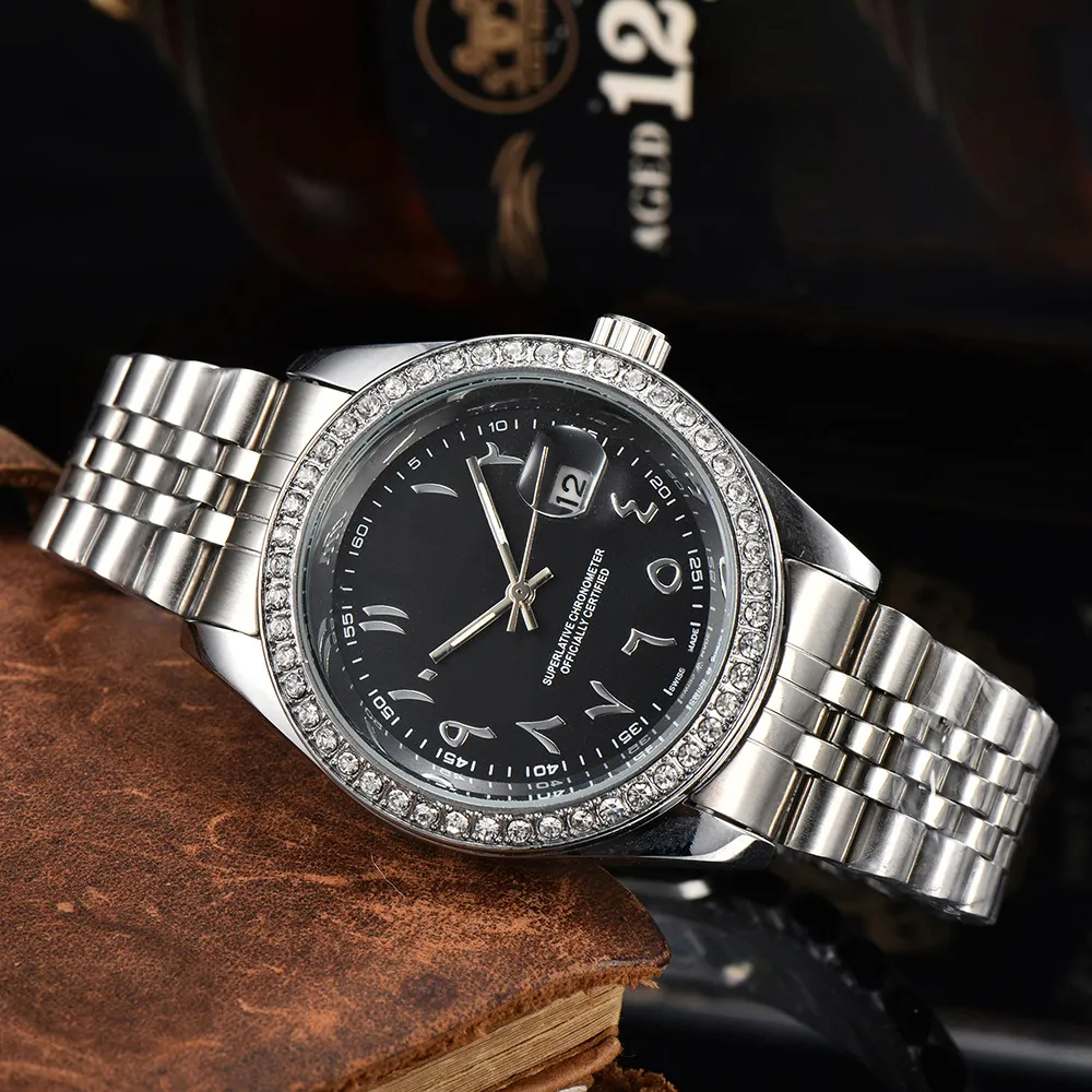 Mens Automatic Mechanical watches BP Maker 40mm movement Stainless Steel Arabic Numerals Rome Dial Day-Date Designer Watches Waterproof Luminous luxury watch DH, Tool
Mens Automatic Mechanical watches BP Maker 40mm movement Stainless Steel Arabic Numerals Rome Dial Day-Date Designer Watches Waterproof Luminous luxury watch DH, Tool