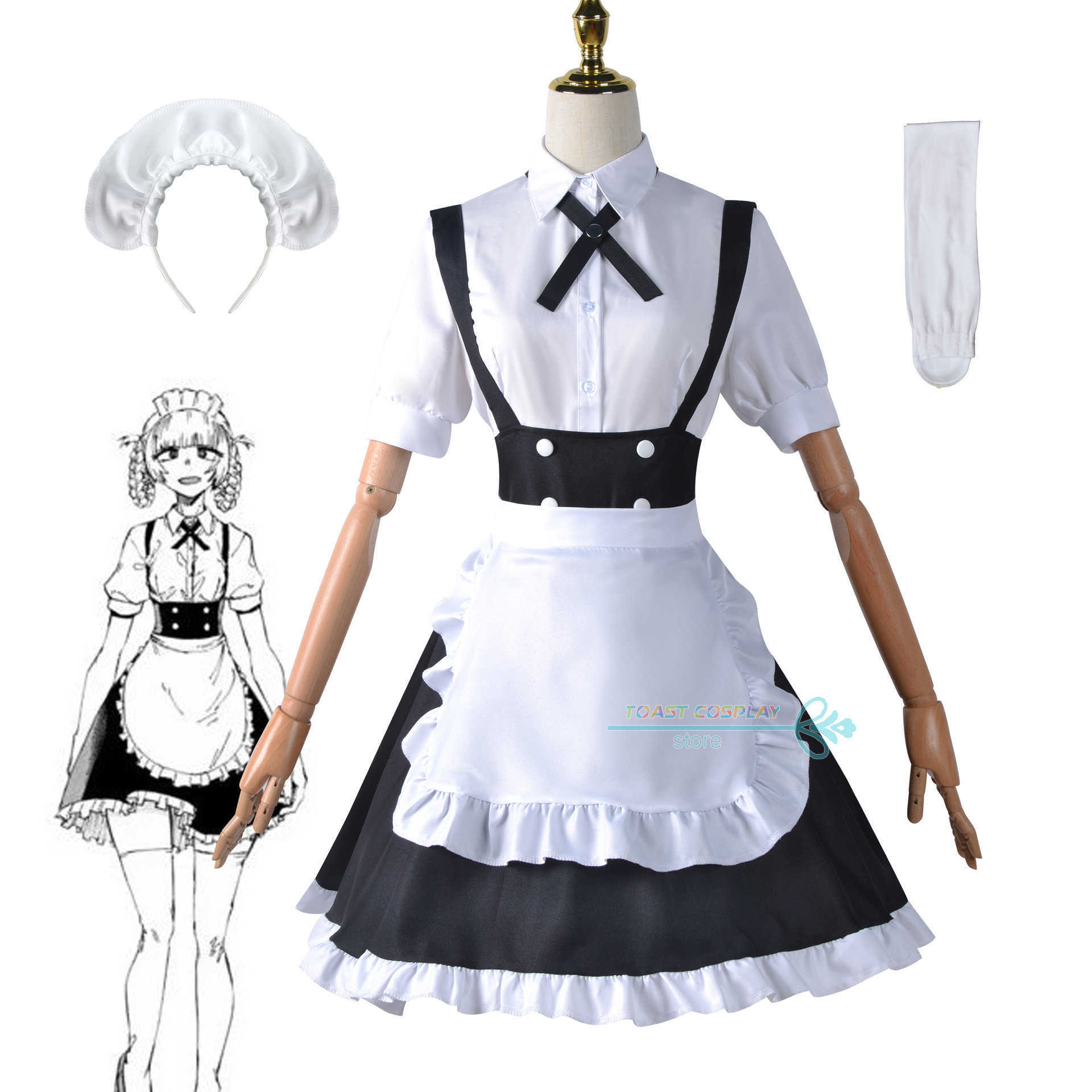 Anime Costumes Anime Cos Call of The Night Nanakusa Nazuna Cosplay Sexy Come Wig Shorts Cute Maid Outfit Halloween Comes for Women Z0602
Anime Costumes Anime Cos Call of The Night Nanakusa Nazuna Cosplay Sexy Come Wig Shorts Cute Maid Outfit Halloween Comes for Women Z0602