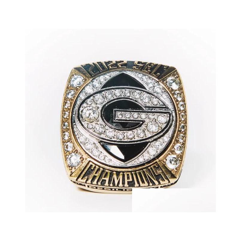 With Side Stones 2022 2023 Geor Bldogs National Football Team Sec Champions Championship Ring Wooden Display Box Souvenir Ncaa Men F Dhab0
With Side Stones 2022 2023 Geor Bldogs National Football Team Sec Champions Championship Ring Wooden Display Box Souvenir Ncaa Men F Dhab0