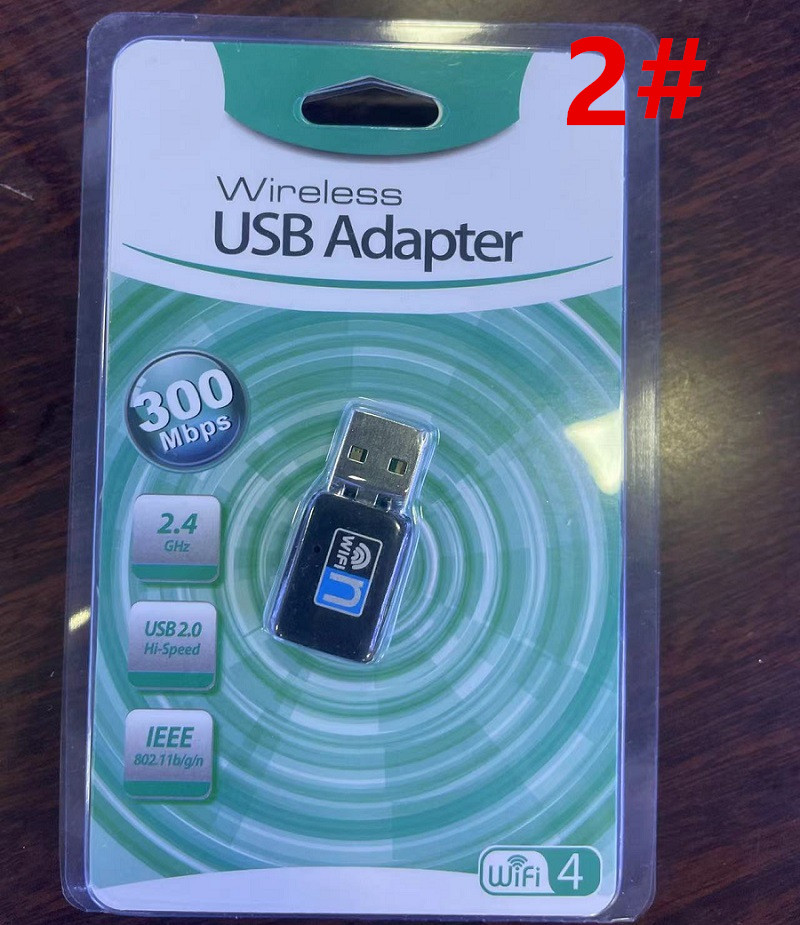 300Mbps USB WiFi Adapter RTL8192 Chipset 2.4GHz 300M Wireless Receiver WI-FI dongle Network Card For PC Laptop With Retail box