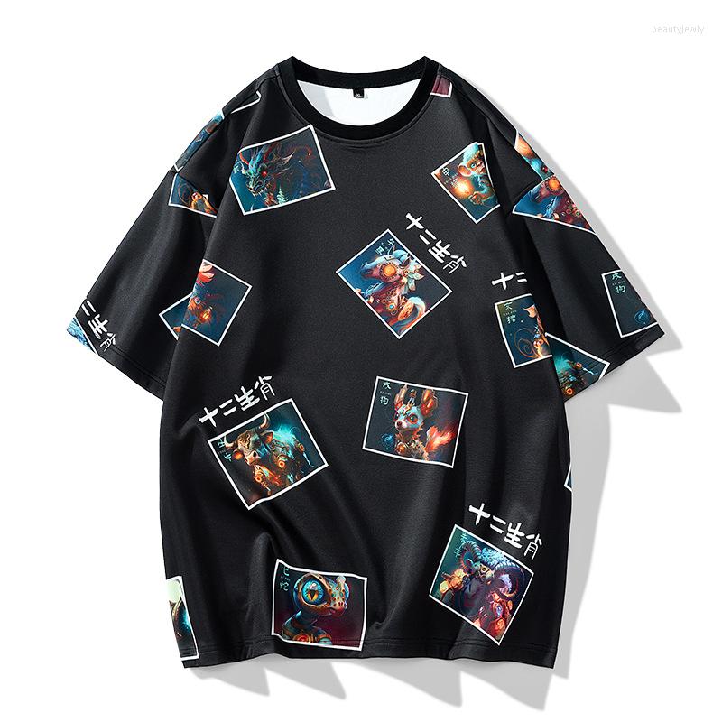 Men' T Shirts Men' Hip Hop Black Print T-shirt Vintage Street Short Sleeve O-Neck Top
Men' T Shirts Men' Hip Hop Black Print T-shirt Vintage Street Short Sleeve O-Neck Top