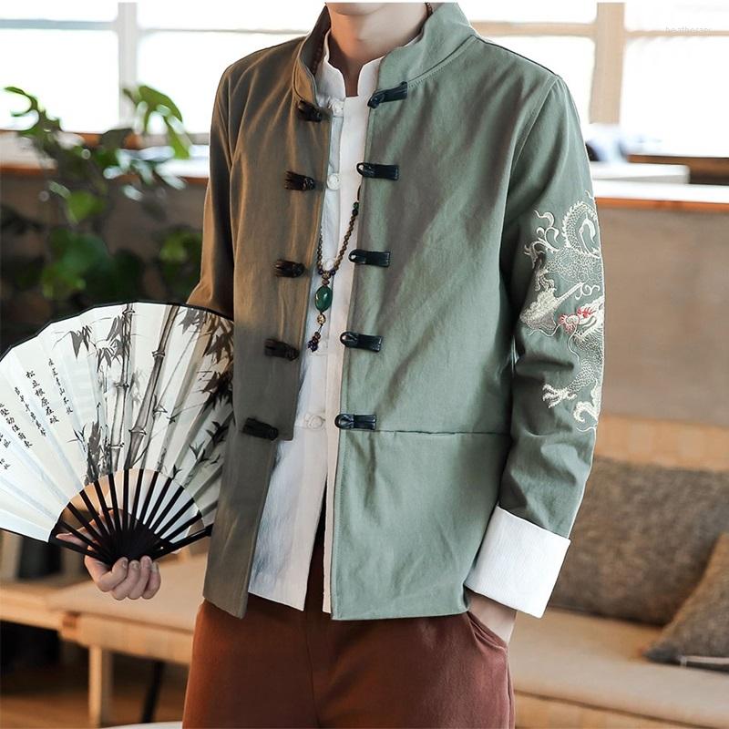 Ethnic Clothing Chinese Dragon Shirt Embroidery Bomber Winter Jacket Men 2023 Japanese Streetwear Clothes Casual Jackets Tang Suit
Ethnic Clothing Chinese Dragon Shirt Embroidery Bomber Winter Jacket Men 2023 Japanese Streetwear Clothes Casual Jackets Tang Suit