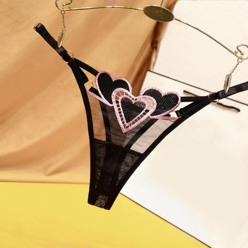 Women's Panties Women's Heart Lace Ladies Sexy Perspective Underwear Female Adjustable Waist Lingerie Seamless Meah G-string Thong, Black
Women's Panties Women's Heart Lace Ladies Sexy Perspective Underwear Female Adjustable Waist Lingerie Seamless Meah G-string Thong, Black