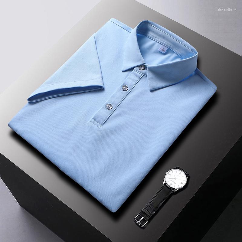 Men's Polos Summer Men Business Casual Quick Dry Breathable Sweater Solid Color T-shirt Pure Cotton Short Sleeve Clother, Black
Men's Polos Summer Men Business Casual Quick Dry Breathable Sweater Solid Color T-shirt Pure Cotton Short Sleeve Clother, Black