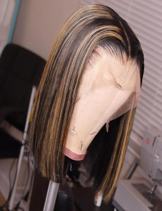 Ombre Color Short Bob wig Highlight Lace Front Human Hair Wigs Remy With Baby Hair Brazilian Wig for Black Women Bleached Knots3019365
Ombre Color Short Bob wig Highlight Lace Front Human Hair Wigs Remy With Baby Hair Brazilian Wig for Black Women Bleached Knots3019365
