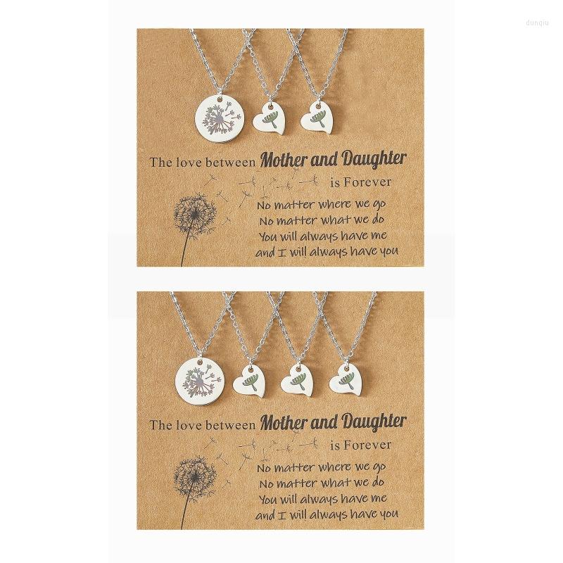 Pendant Necklaces Beautiful Dandelion Necklace Parent-child 3/4pcs Clavicle Chain Jewelry All-match For Family Members Pograph 40GB
Pendant Necklaces Beautiful Dandelion Necklace Parent-child 3/4pcs Clavicle Chain Jewelry All-match For Family Members Pograph 40GB