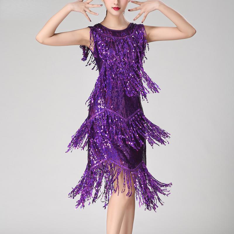 Dresses Meqeiss Shiny Oneck Sleeveless 1920s Sequin Fringe Charleston Flapper Dance Dresses Costumes Stunning 20's Great Gatsby Dress, Purple
Dresses Meqeiss Shiny Oneck Sleeveless 1920s Sequin Fringe Charleston Flapper Dance Dresses Costumes Stunning 20's Great Gatsby Dress, Purple