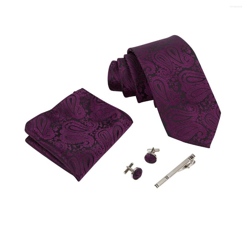 Bow Ties Ikepeibao Men Paisley Necktie Sets Darkviolet Pocket Square Metal Cufflinks And Clip Black Geometric Hombre Purple
Bow Ties Ikepeibao Men Paisley Necktie Sets Darkviolet Pocket Square Metal Cufflinks And Clip Black Geometric Hombre Purple