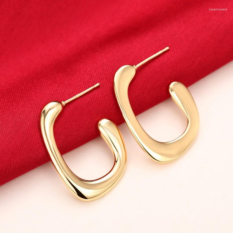Hoop Earrings Huitan Irregular Women Simple Versatile Daily Wear Accessories Metal Gold Color Korean Fashion Y2K Girls Jewelry
Hoop Earrings Huitan Irregular Women Simple Versatile Daily Wear Accessories Metal Gold Color Korean Fashion Y2K Girls Jewelry