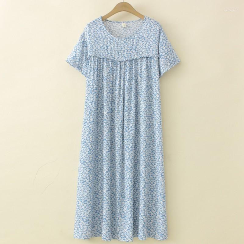 Plus Size Dresses Long Women 2023 Summer Rayon Floral Short Sleeve One-Piece Oversized Curve Clothes T62-1991, Blue
Plus Size Dresses Long Women 2023 Summer Rayon Floral Short Sleeve One-Piece Oversized Curve Clothes T62-1991, Blue