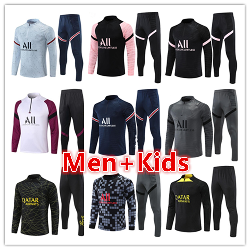 21 22 23 psgS mens and kids soccer tracksuit jersey kit 2023 PSGs MBAPPE men football jerseys training tracksuits jacket set chandal futbol survetement foot
21 22 23 psgS mens and kids soccer tracksuit jersey kit 2023 PSGs MBAPPE men football jerseys training tracksuits jacket set chandal futbol survetement foot