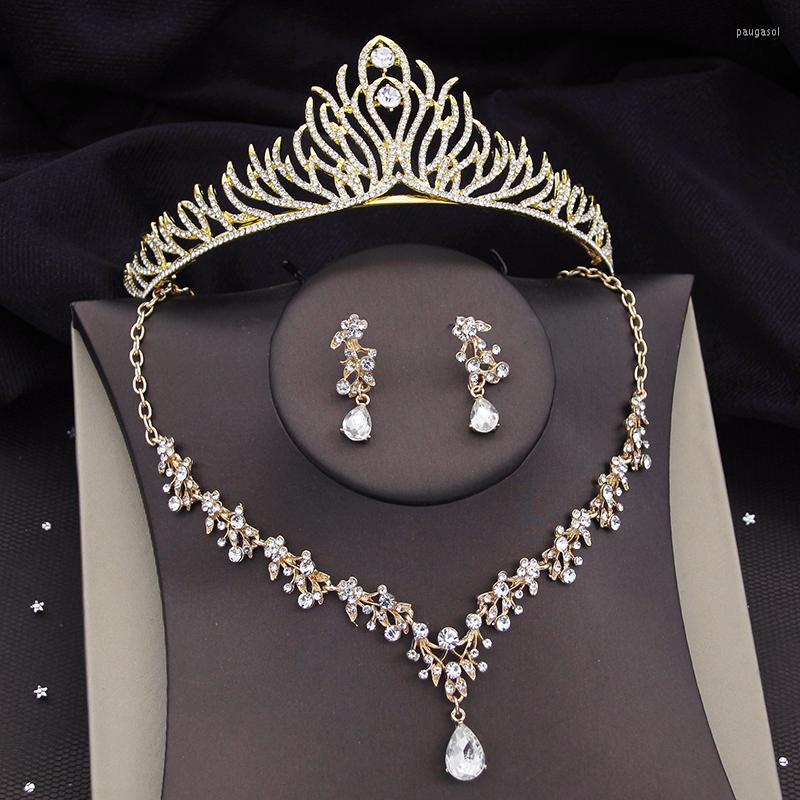 Necklace Earrings Set Fashion Princess Tiaras Wedding Dress Sets For Women Bridal Crown Bride Accessories, Picture shown
Necklace Earrings Set Fashion Princess Tiaras Wedding Dress Sets For Women Bridal Crown Bride Accessories, Picture shown