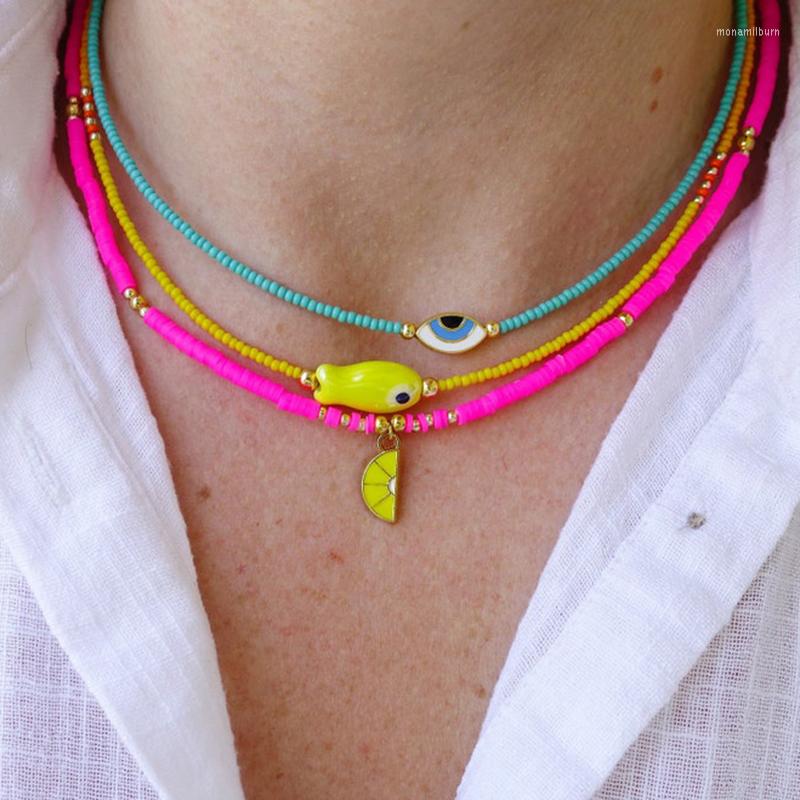 Choker Summer Bohemian Cute Animal Ceramic Porcelain Fish Shape Handmade Beads Spacer Mix Color Necklace Women Jewelry Wholesale
Choker Summer Bohemian Cute Animal Ceramic Porcelain Fish Shape Handmade Beads Spacer Mix Color Necklace Women Jewelry Wholesale