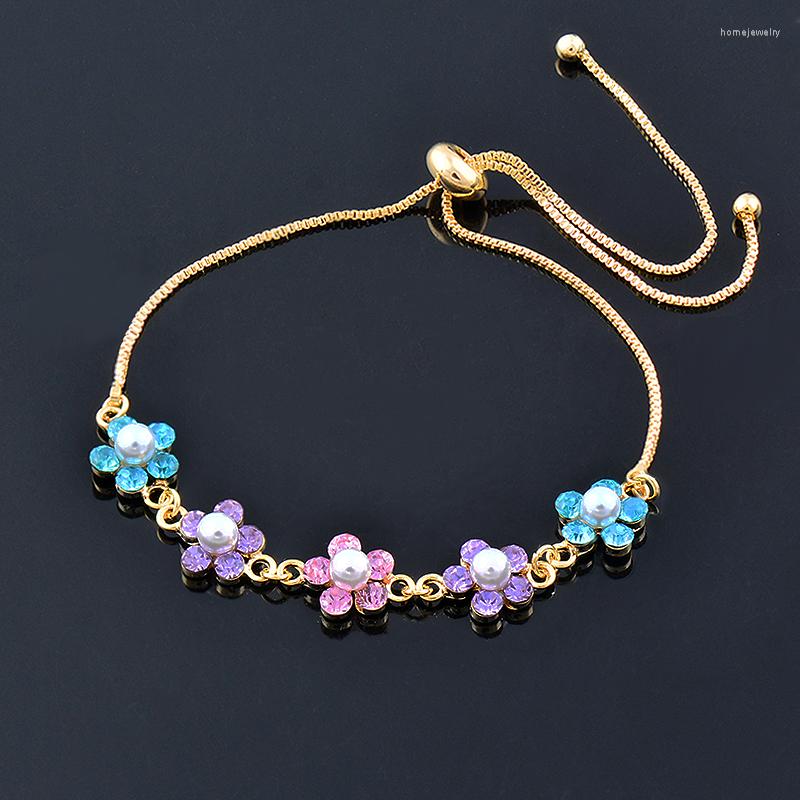 Link Bracelets SINLEERY Charm Colorful Crystal Flower For Women Gold Silver Color Hand Chain Fashion Jewelry SSB
Link Bracelets SINLEERY Charm Colorful Crystal Flower For Women Gold Silver Color Hand Chain Fashion Jewelry SSB