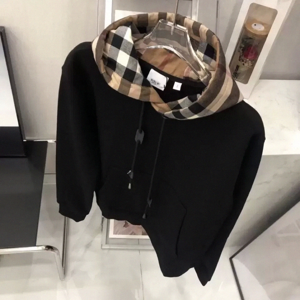 bby hoody Designer Hoodie Tide Brand Burb Hooded Sweater Classic Plaid Stitching Loose Os Pullover Men Women Hoodies Fashion Cotton Jacket W5TG#, Black
bby hoody Designer Hoodie Tide Brand Burb Hooded Sweater Classic Plaid Stitching Loose Os Pullover Men Women Hoodies Fashion Cotton Jacket W5TG#, Black