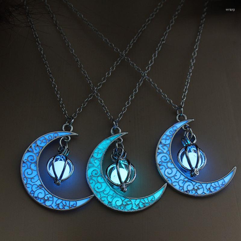 Pendant Necklaces 2023 Silver Plated Women Halloween Moon Glowing Necklace Gem Charm Jewelry Hollow Luminous Stone Gifts
Pendant Necklaces 2023 Silver Plated Women Halloween Moon Glowing Necklace Gem Charm Jewelry Hollow Luminous Stone Gifts