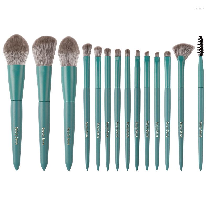 Makeup Brushes 14pcs/set Blue Green Powder Lash Roller Blush Make Up Brush Eye Brow Eyeshadow Lip Sculpting Cosmetic Tools Kit
Makeup Brushes 14pcs/set Blue Green Powder Lash Roller Blush Make Up Brush Eye Brow Eyeshadow Lip Sculpting Cosmetic Tools Kit