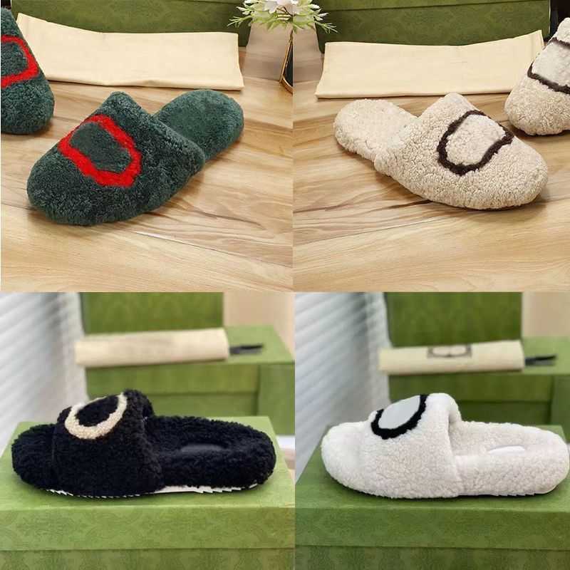 winter Men slipper fashion Lazy black white letter women designer shoes sexy platform Lady Cartoon Plush slippers 100% keep warm wool flops Large size 36-42-45 With box, Green-baotou
winter Men slipper fashion Lazy black white letter women designer shoes sexy platform Lady Cartoon Plush slippers 100% keep warm wool flops Large size 36-42-45 With box, Green-baotou