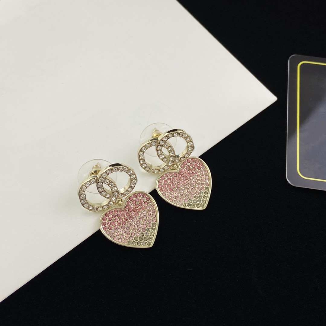 Fashion Designer Earrings Letter Earstuds Earrings Luxury Women's Jewelry Metal Valentine's Day Earrings