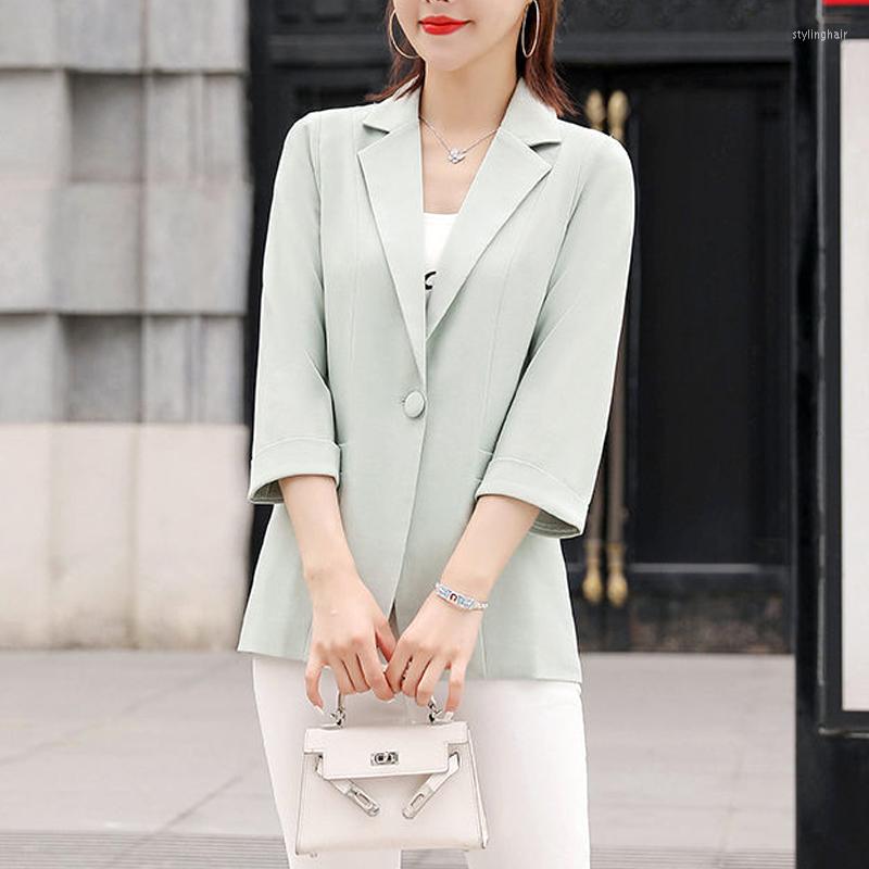 Women's Suits Three Quarter Sleeve Notched Skinny Blazers Solid Color Button Office Lady Business Casual Fashion Formal Women's Clothing, Beige
Women's Suits Three Quarter Sleeve Notched Skinny Blazers Solid Color Button Office Lady Business Casual Fashion Formal Women's Clothing, Beige