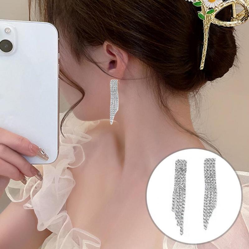 Necklace Earrings Set 1 Long Tassel Hypoallergenic Dress Up Bride Wedding Bridal Jewelry Banquet Accessory, Picture shown
Necklace Earrings Set 1 Long Tassel Hypoallergenic Dress Up Bride Wedding Bridal Jewelry Banquet Accessory, Picture shown