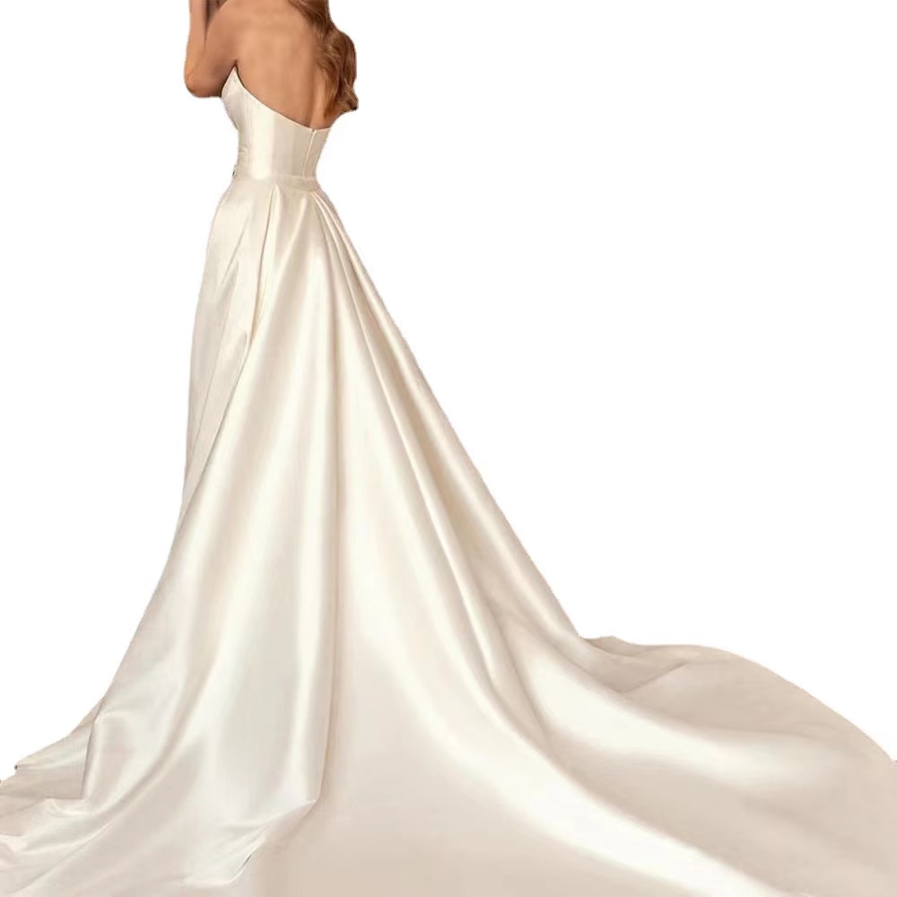 Elegant White Mermaid Wedding Dresses With Overskirt Sweetheart Pleat Ruffles Tiered Skirt Organza Custom Chapel Train Formal Bridal Gowns Vestido De 