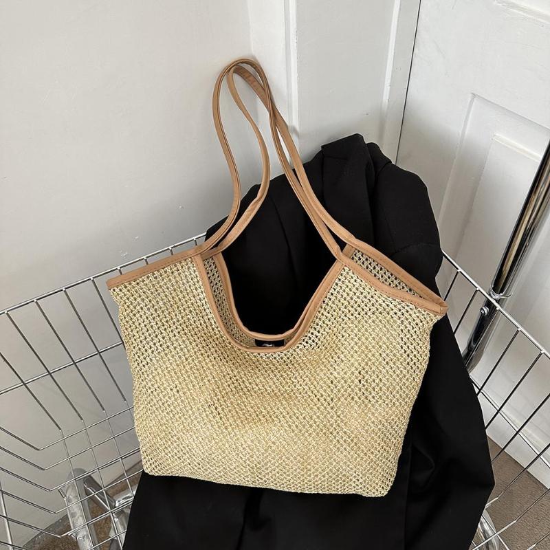 Evening Bags Women Straw Woven Bag Hollow Summer Top-handle Handmade Fashion Elegant Large Capacity Casual Lightweight Seaside Holiday, Brown
Evening Bags Women Straw Woven Bag Hollow Summer Top-handle Handmade Fashion Elegant Large Capacity Casual Lightweight Seaside Holiday, Brown