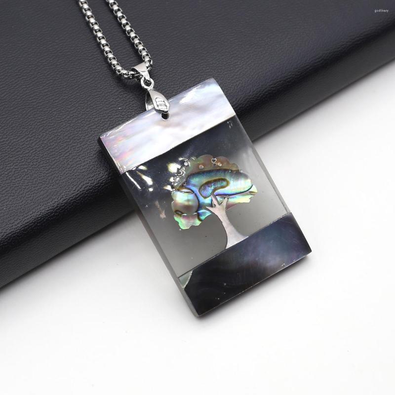 Pendant Necklaces Fine Natural Mother-of-pearl Shell Necklace Reiki Heal Rectangle High Quality For Women Jewelry Party Gifts
Pendant Necklaces Fine Natural Mother-of-pearl Shell Necklace Reiki Heal Rectangle High Quality For Women Jewelry Party Gifts