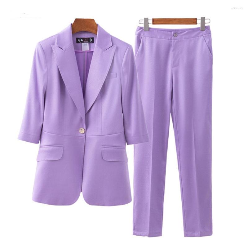 Women' Two Piece Pants Fashion Women Suits 2023 In Summer Female Elegant Slim Half Sleeve Blazer And Suit Office Ladies 2 Pieces Business, Wine pant suit
Women' Two Piece Pants Fashion Women Suits 2023 In Summer Female Elegant Slim Half Sleeve Blazer And Suit Office Ladies 2 Pieces Business, Wine pant suit