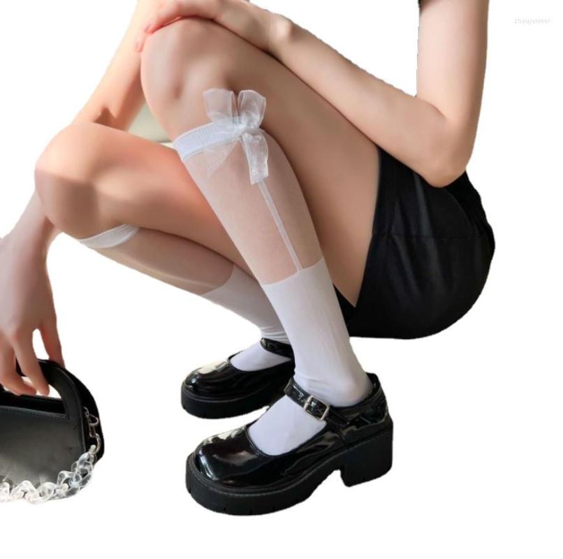 Women Socks 2 Pairs Of Lace Stockings Summer Calf Gauze Transparent Bowknot, 2 pairs of black
Women Socks 2 Pairs Of Lace Stockings Summer Calf Gauze Transparent Bowknot, 2 pairs of black