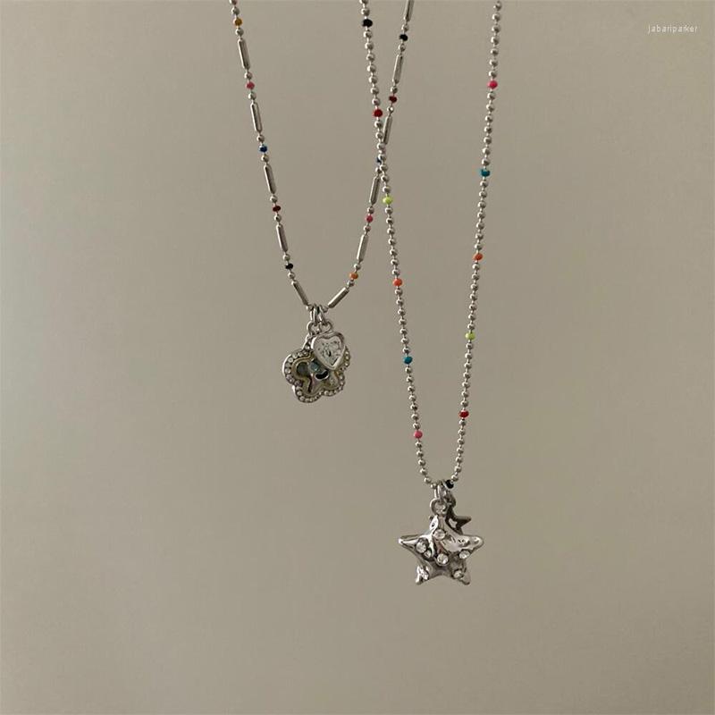 Pendant Necklaces Y2K Candy Bead Star Necklace For Women Fashion Aesthetic Vintage Hip Hop Sweet Cute Charm Jewelry Accessories
Pendant Necklaces Y2K Candy Bead Star Necklace For Women Fashion Aesthetic Vintage Hip Hop Sweet Cute Charm Jewelry Accessories