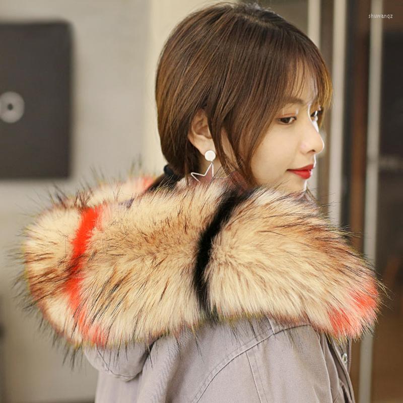 Scarves Big Fur Scarf Hood Faux Decor Shawl Multicolor Fake Autumn Winter Women Men Coat Warm Collar Gift
Scarves Big Fur Scarf Hood Faux Decor Shawl Multicolor Fake Autumn Winter Women Men Coat Warm Collar Gift