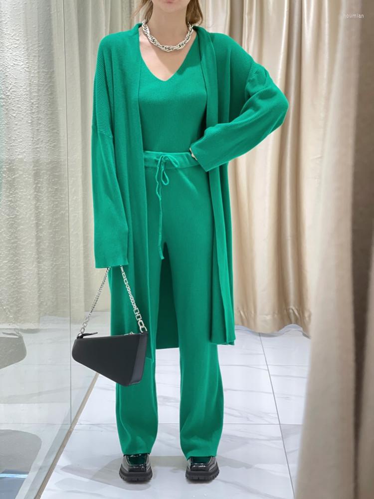 Women's Two Piece Pants Women's Sweater Set 2023 Fleece Long Cardigan Tank Top High-Waisted Wide-Leg 3, Black
Women's Two Piece Pants Women's Sweater Set 2023 Fleece Long Cardigan Tank Top High-Waisted Wide-Leg 3, Black