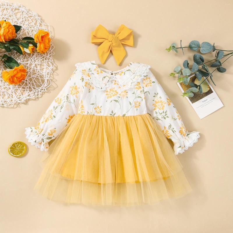 Girl Dresses Vintage Clothes For Little Girls Toddler Kids Infant Long Sleeve Floral Prints Bowknot Thanksgiving Dress Baby, White
Girl Dresses Vintage Clothes For Little Girls Toddler Kids Infant Long Sleeve Floral Prints Bowknot Thanksgiving Dress Baby, White