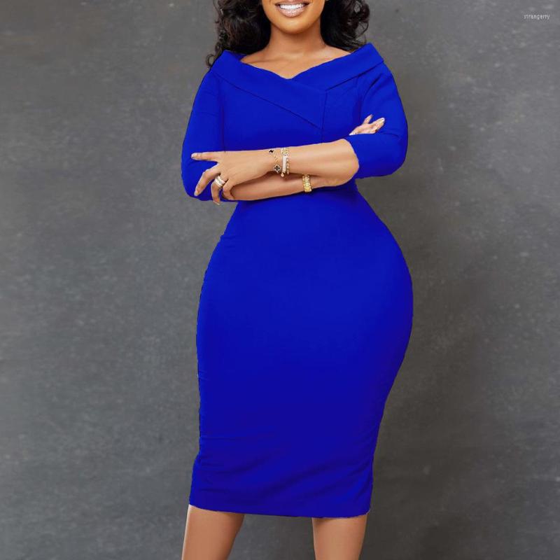 Casual Dresses 2023 S Solid Simple Office Lady Young Sexy High-end Slash Necke Full Sleeve Women High Waist Long Pencil Dress, Blue
Casual Dresses 2023 S Solid Simple Office Lady Young Sexy High-end Slash Necke Full Sleeve Women High Waist Long Pencil Dress, Blue